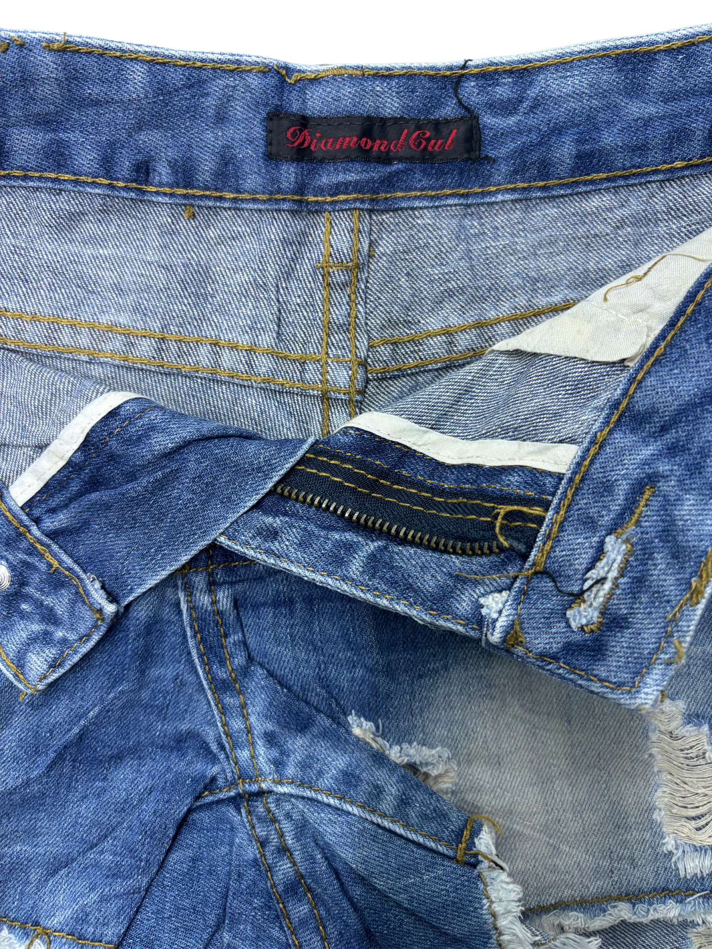 Diamond Gul Women Denim Shorts - XL | Waist: 32