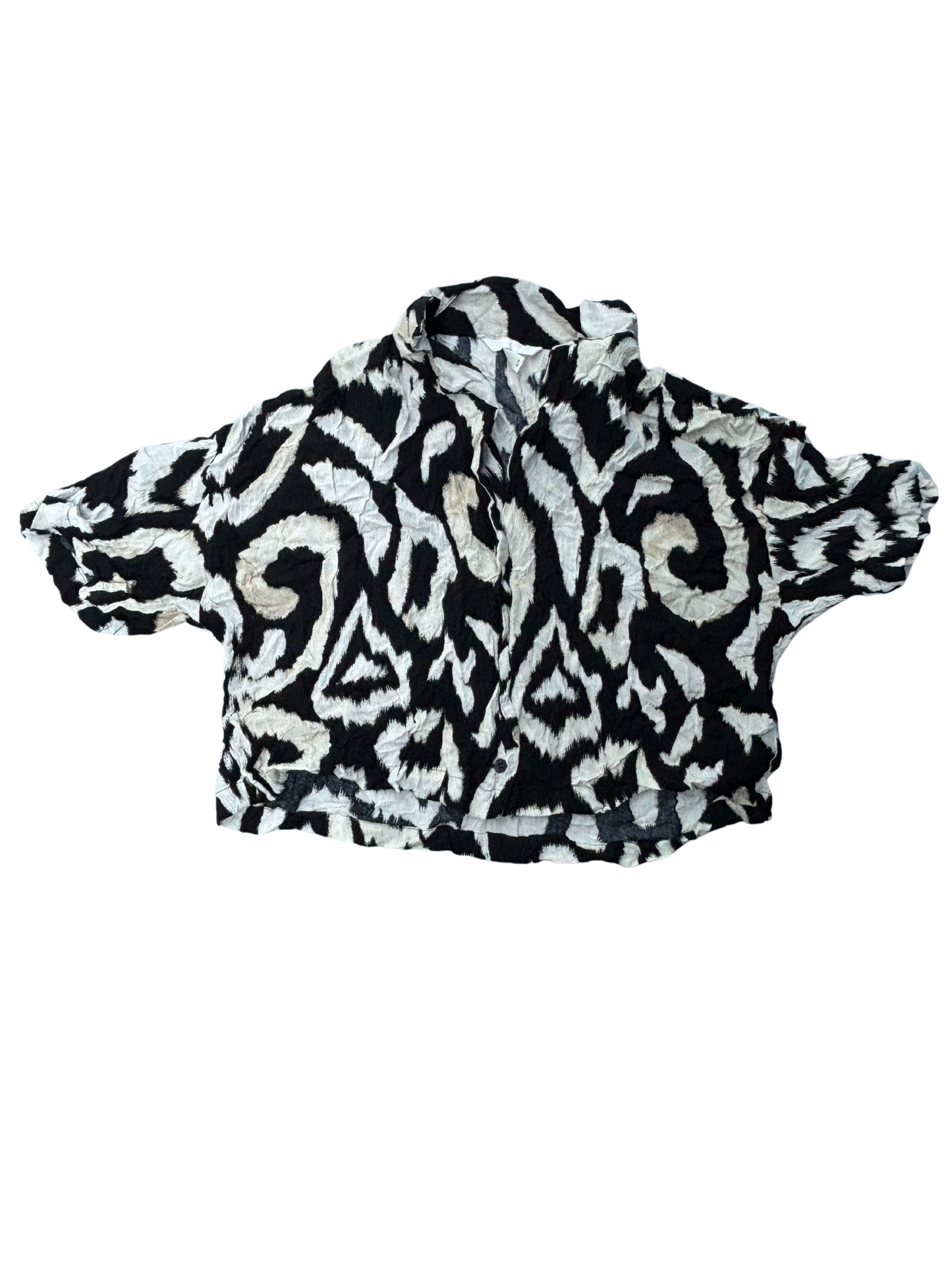 HnM Zebra Print Shirt - XXL