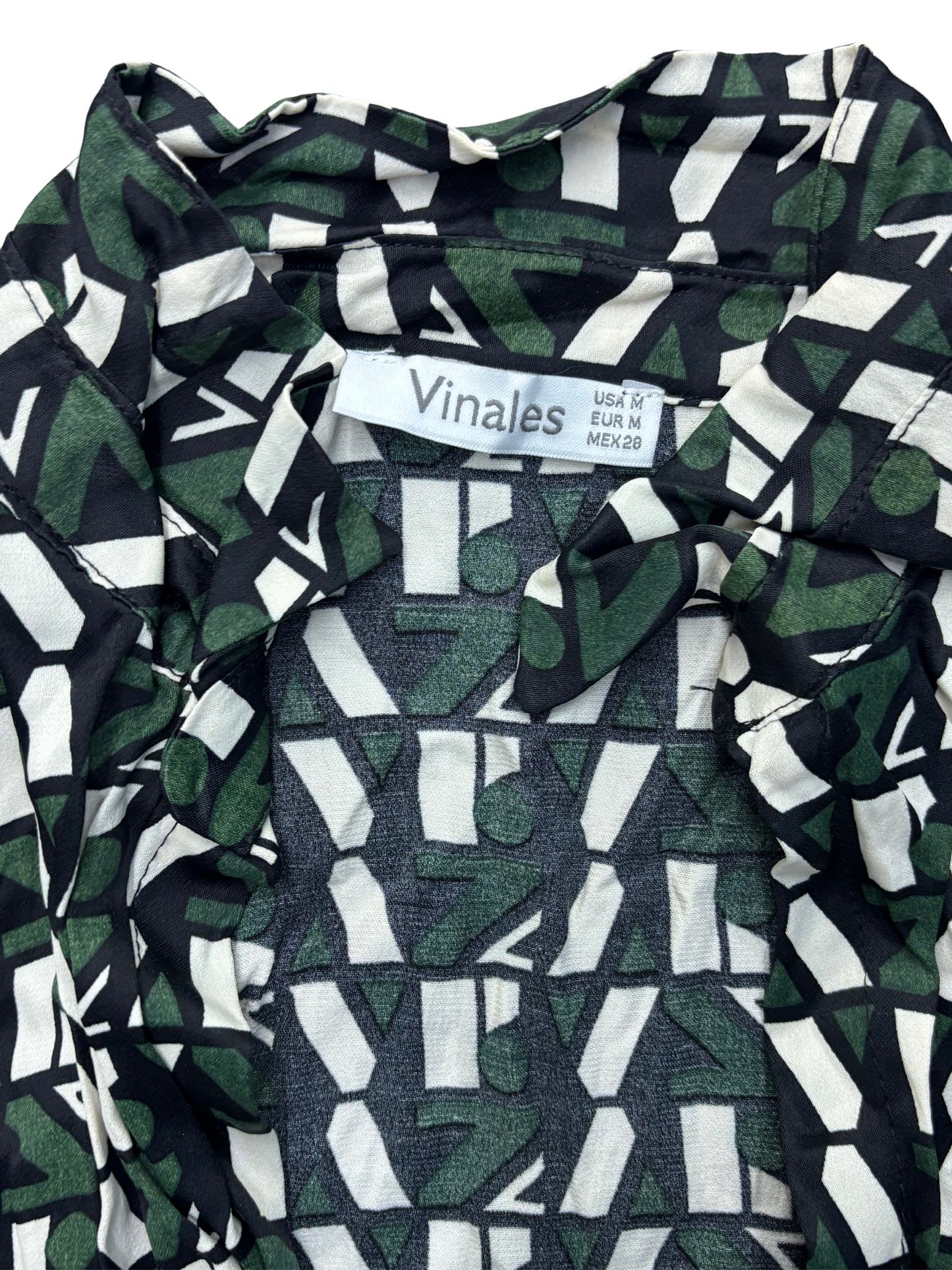 Vinales Printed Jersey Wrap Top