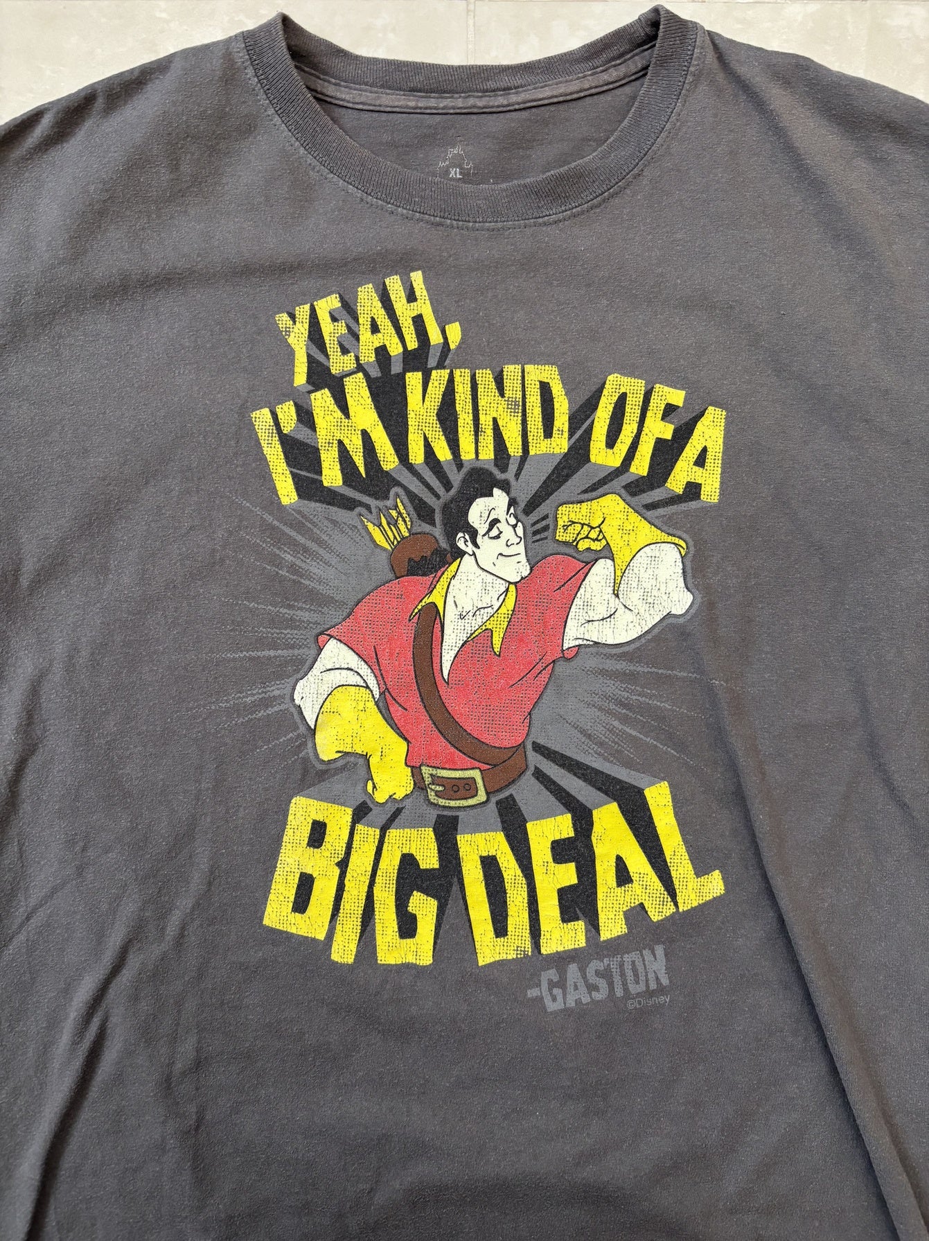 Disneyland Resort Hanes Gaston "Big Deal" Graphic T-Shirt - S