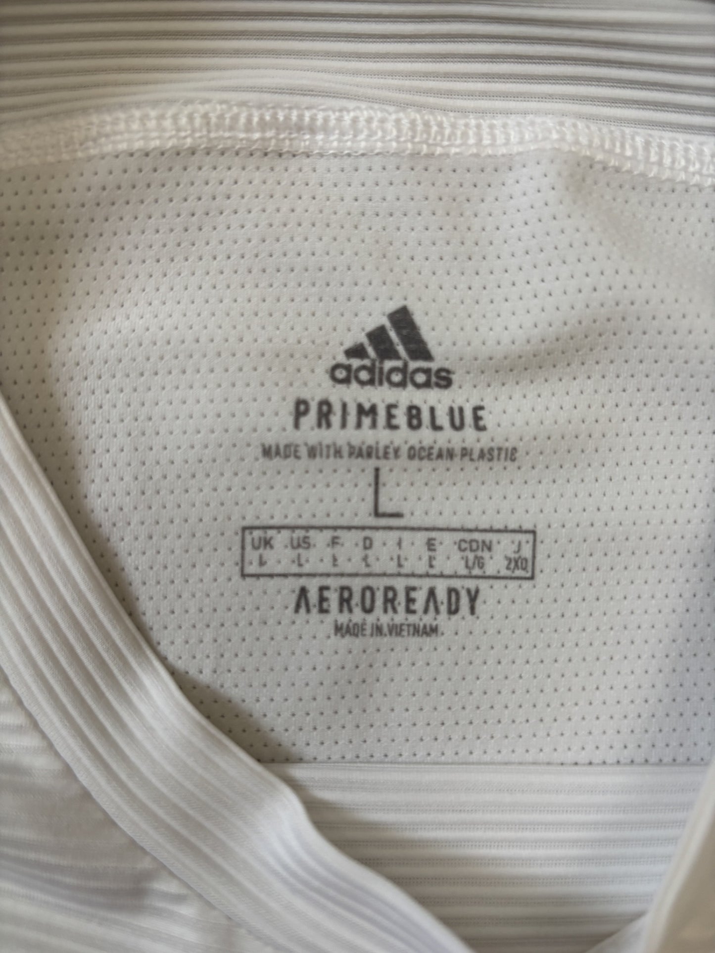 Adidas Primeblue Aeroready 3-stripe Performance T-Shirt - M