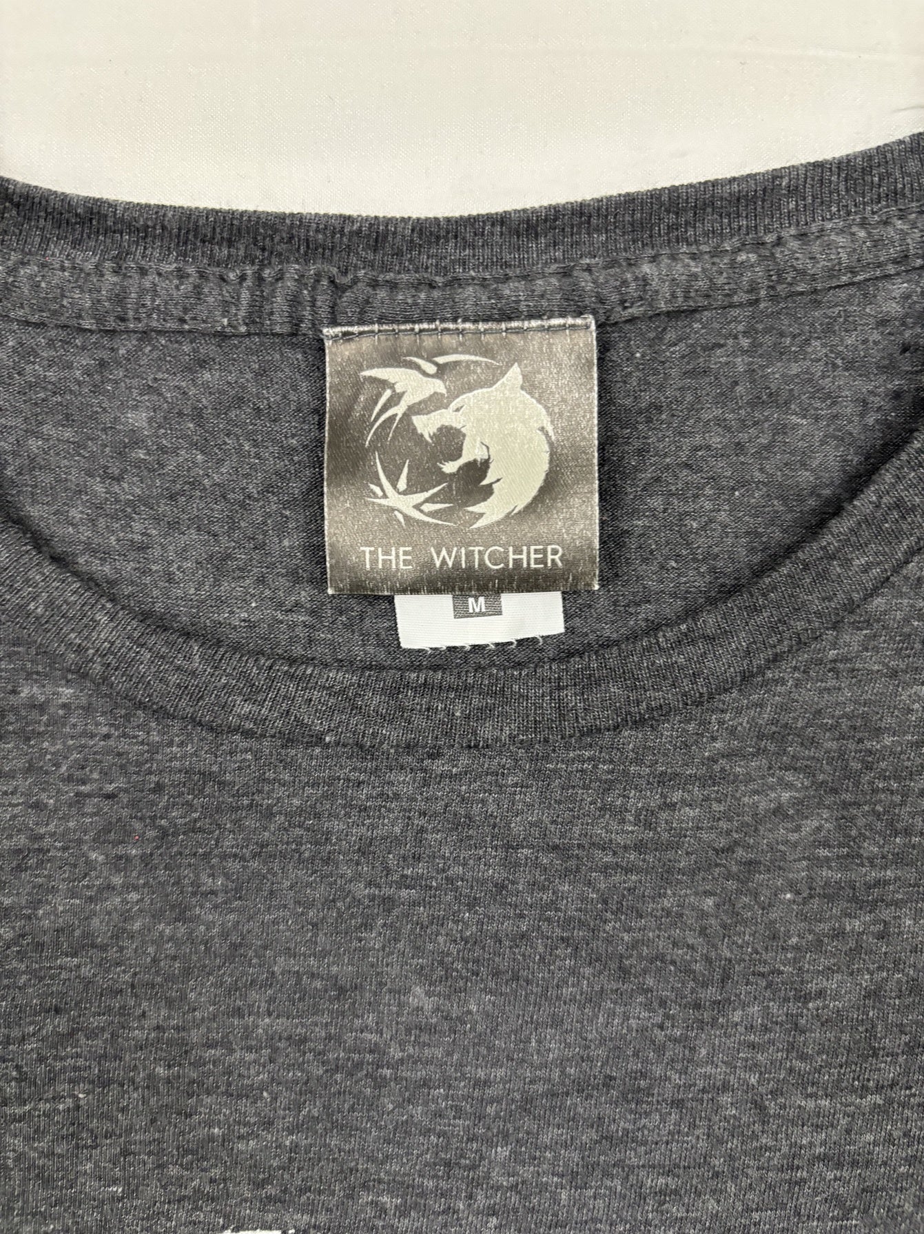 The Witcher Gray Geralt Graphic T-Shirt - S