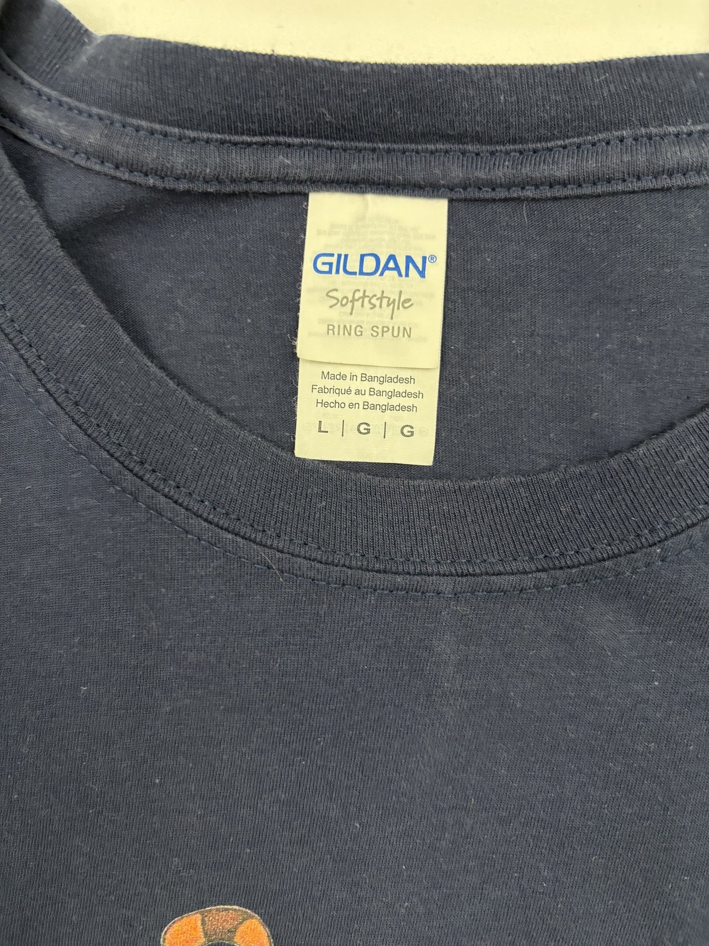 Gildan The Simpsons Cat Lady Navy Blue T-Shirt - M