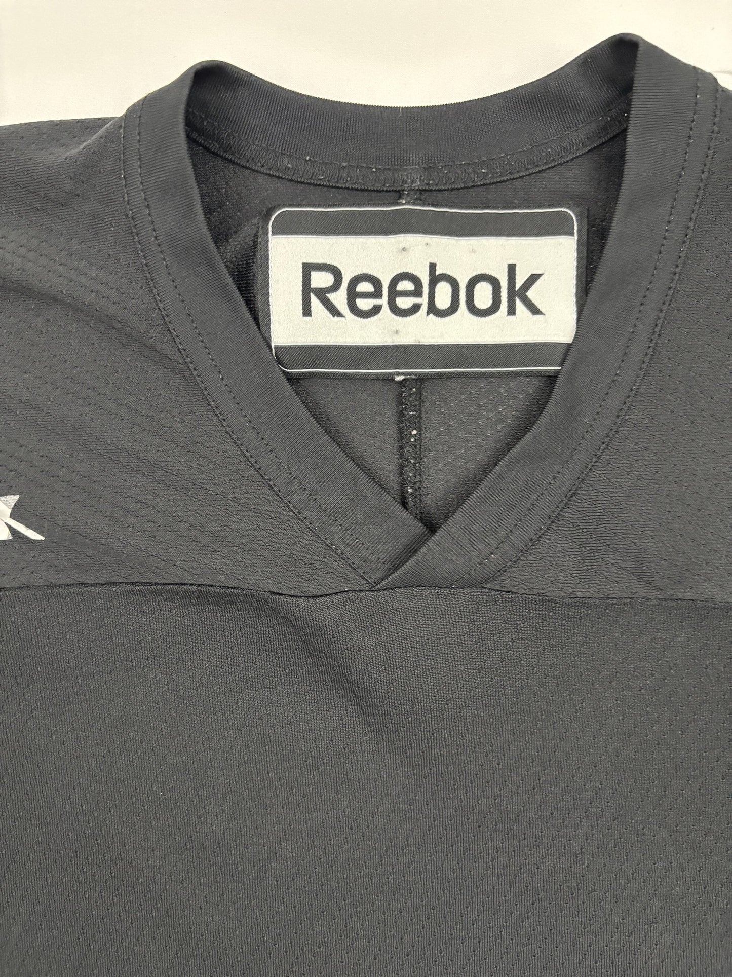 Reebok Oversized Black Ice Hockey Practice Jersey - XL