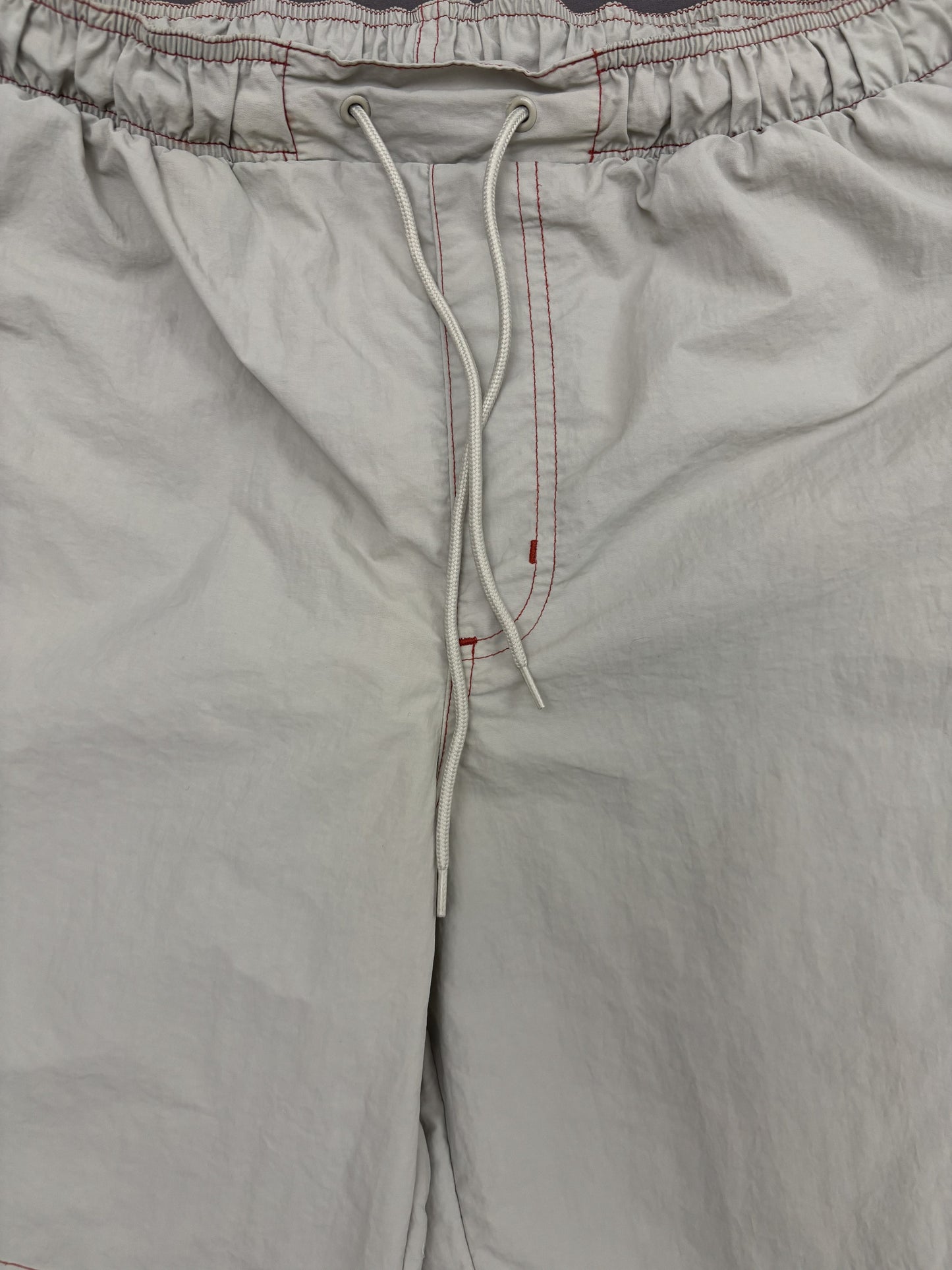 Tom Tailor Cream Beach Casual Shorts - S | Waist: 28"
