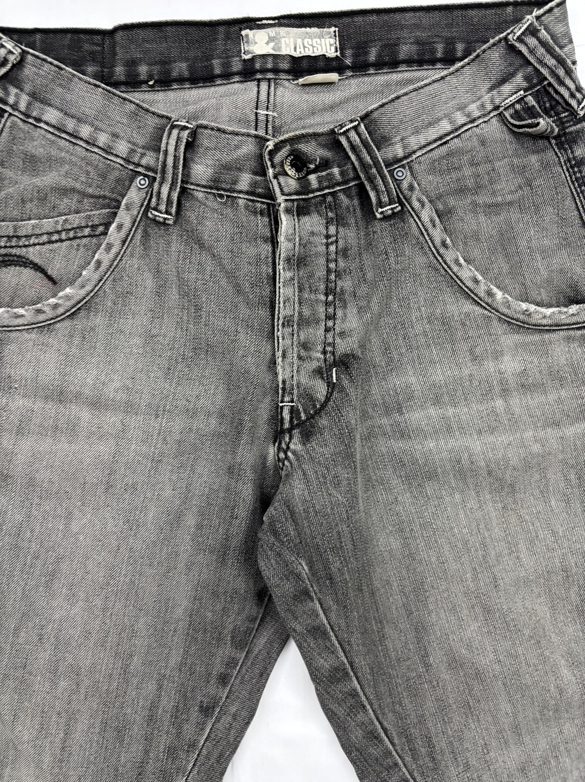 K&M Classic Gray Denim Shorts - M | Waist: 30"