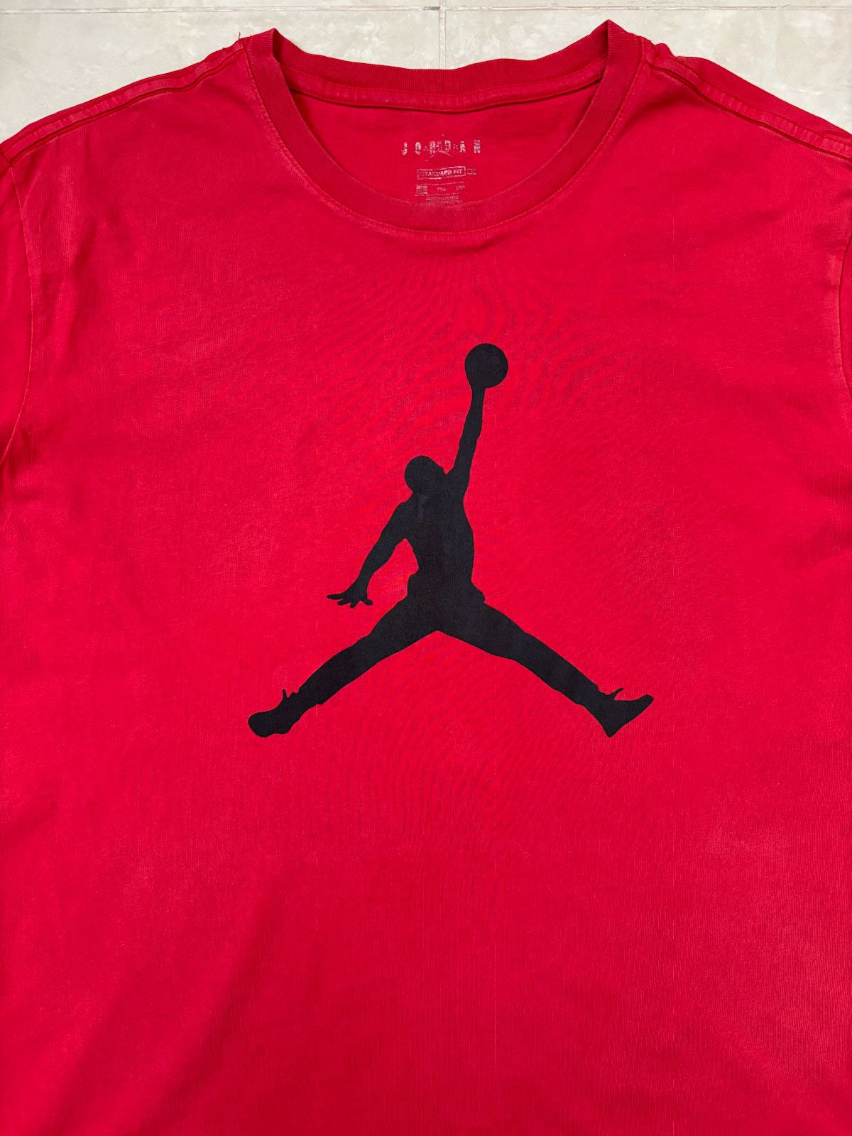 Jordan Jumpman Classic Dri-Fit Red T-Shirt - M