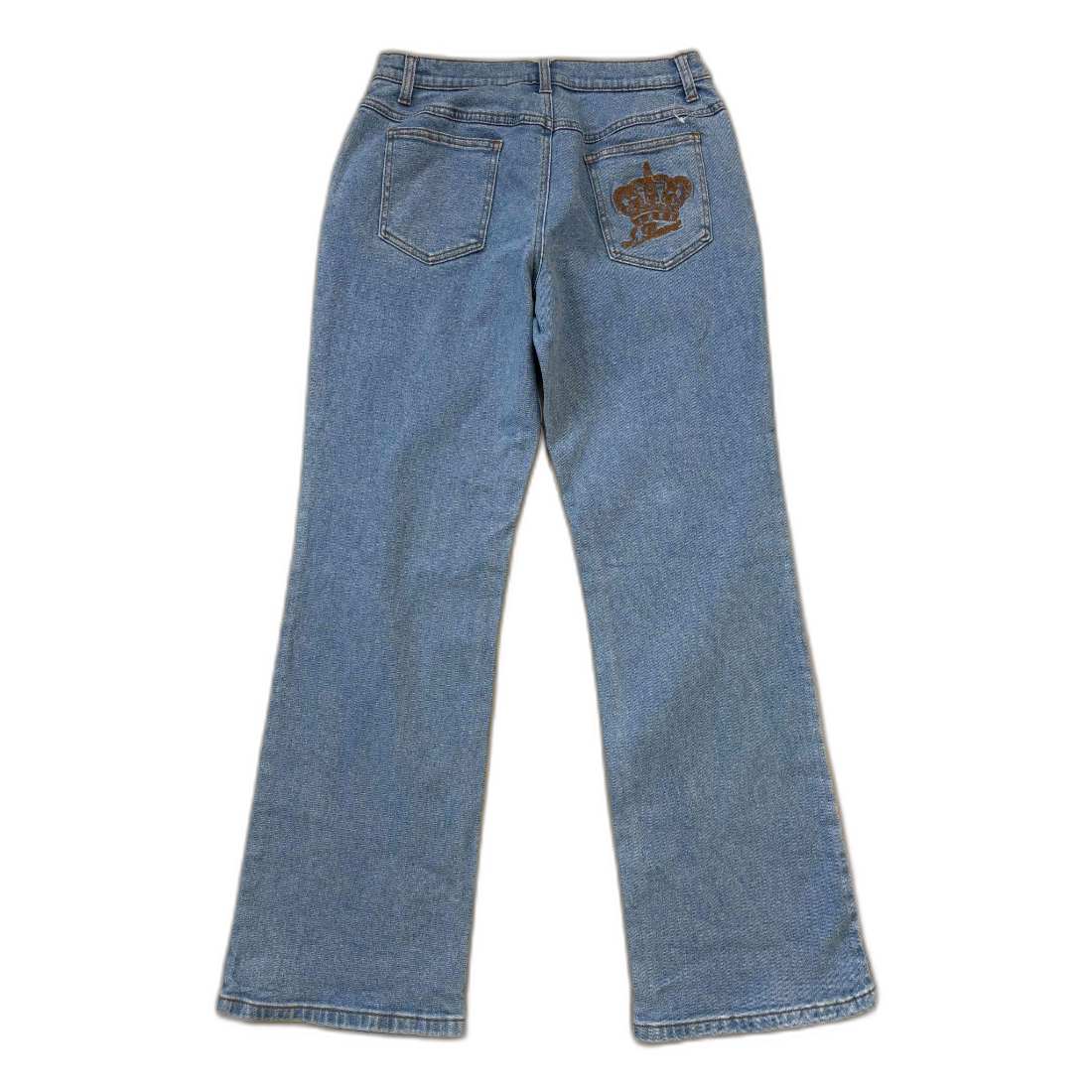 John Bamer Flared Light Blue Denim Jeans - S | Waist: 28"