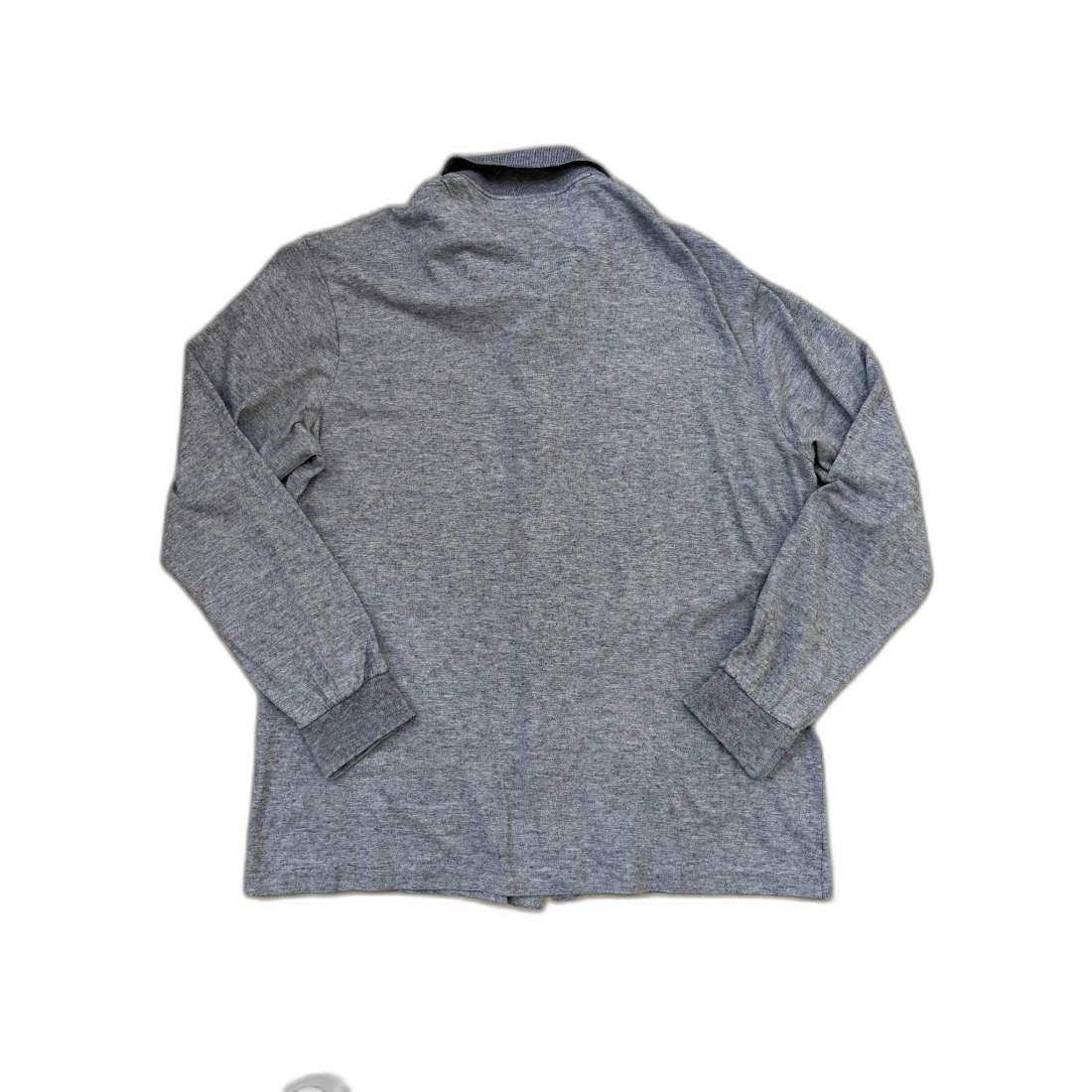Lacoste Grey Long-Sleeve Button-Down Shirt - M