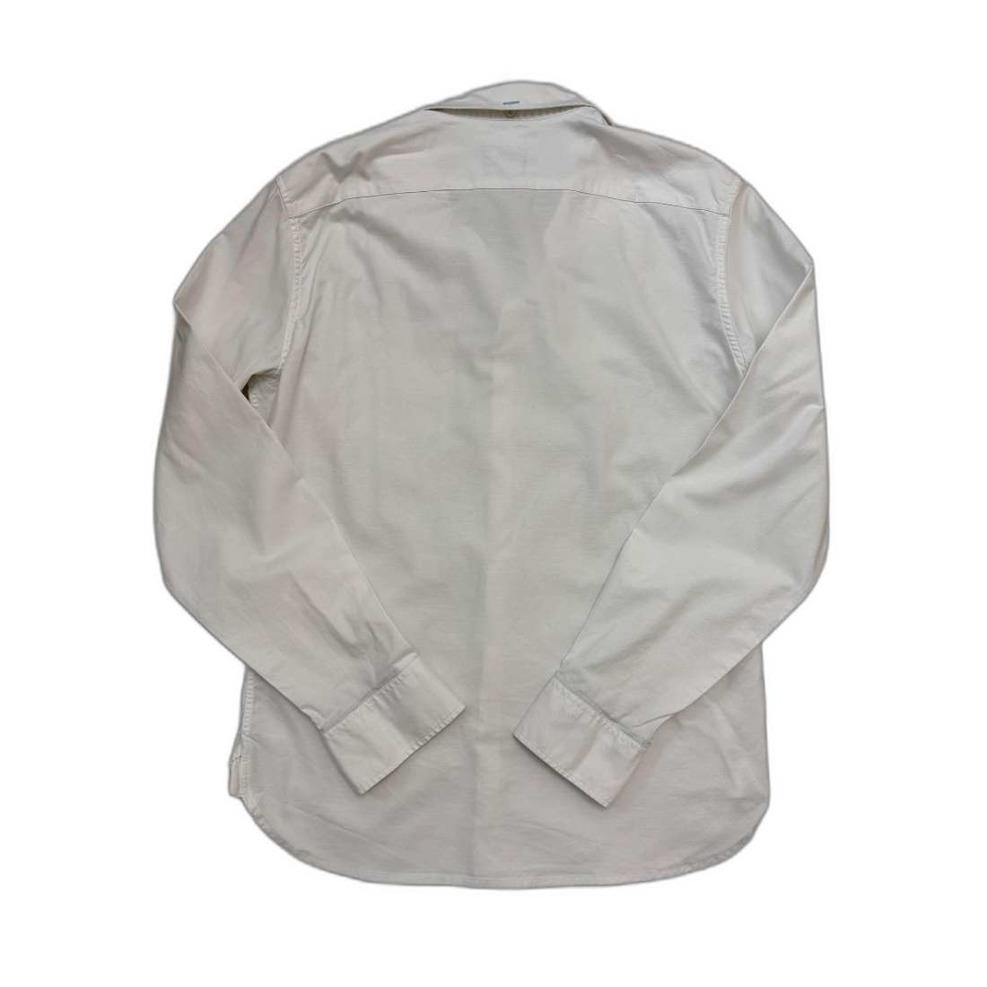 Dockers Supreme Flex Alpha Khaki White Oxford Shirt - S
