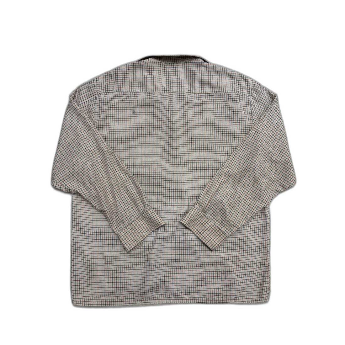 Dickies Multicolor Grid Check Beige Casual Shirt - XL