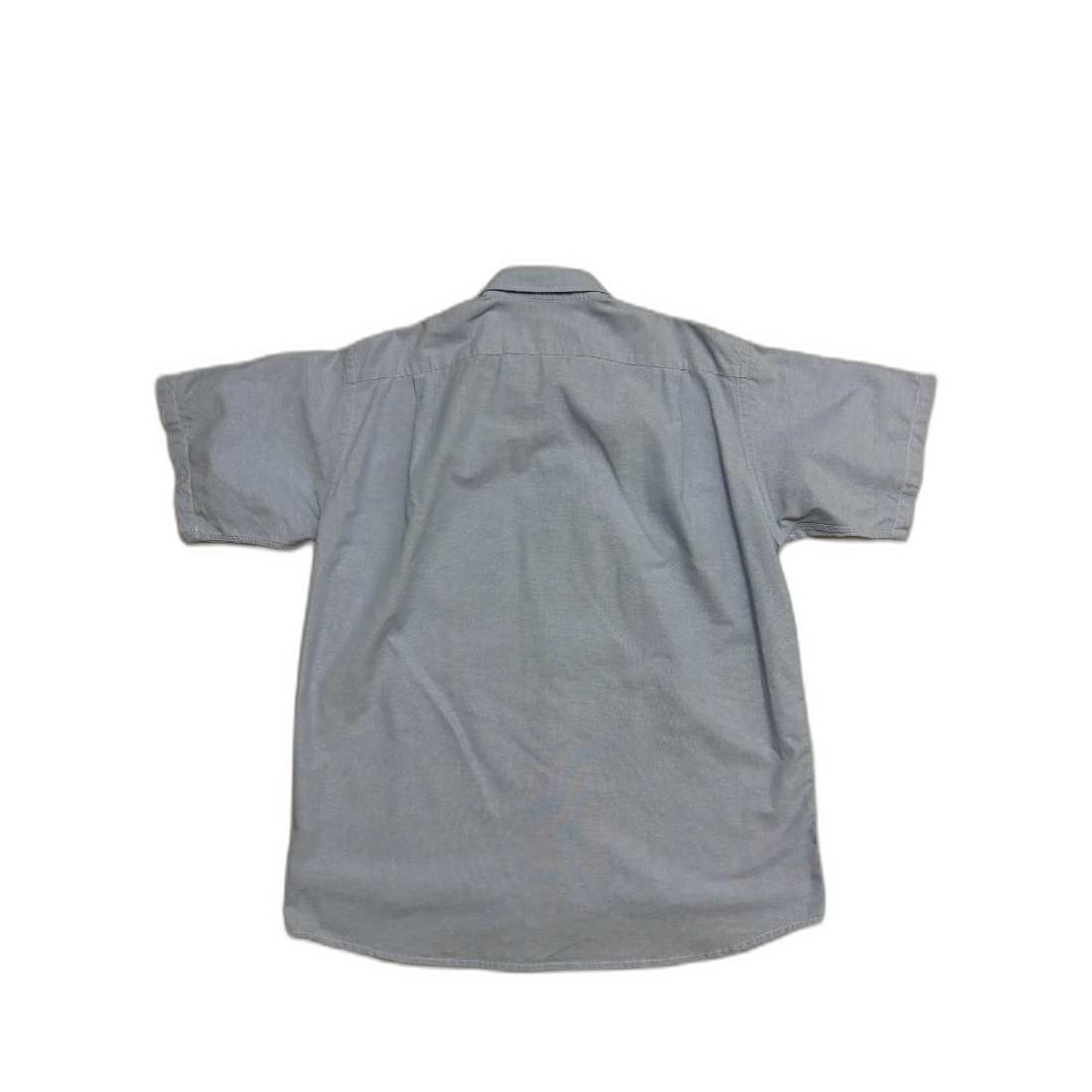 Lacoste Chemise Vintage Loisir Sky Blue Button Down Oxford Short Sleeve Shirt - XL