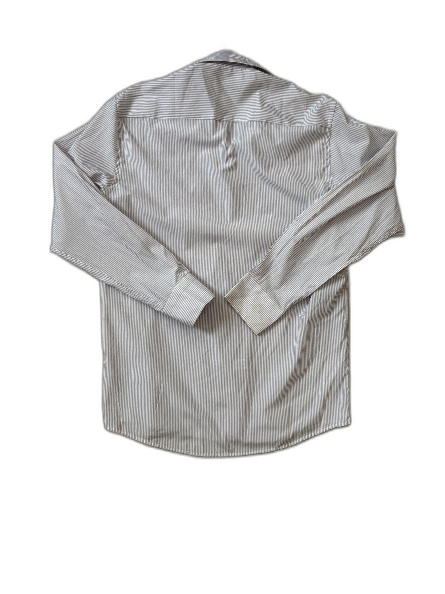 Tommy Hilfiger Classic Pinstripe Button-Up Shirt - S