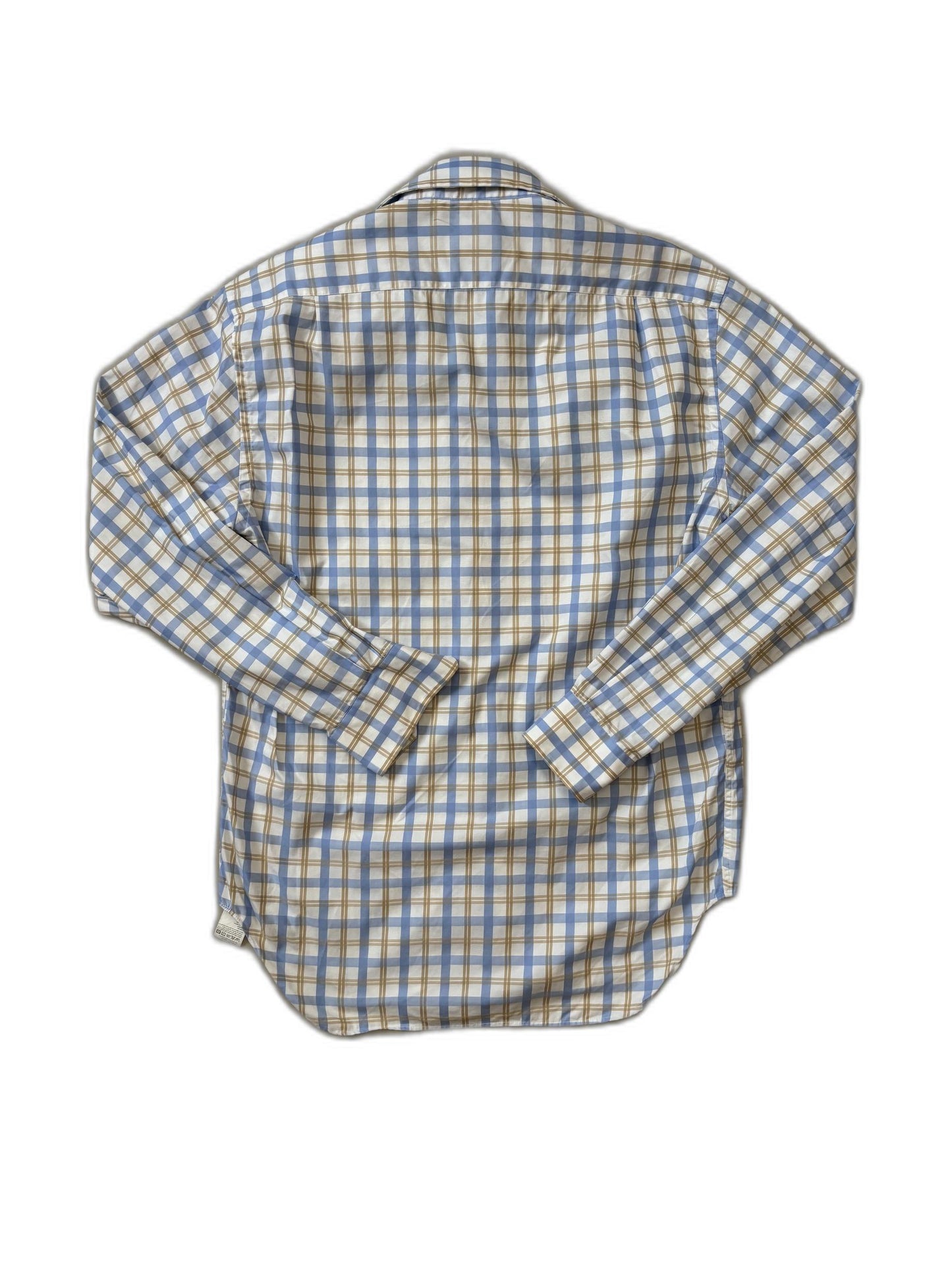 Massimo Dutti Collezioni Plaid Long Sleeve Dress Shirt - M