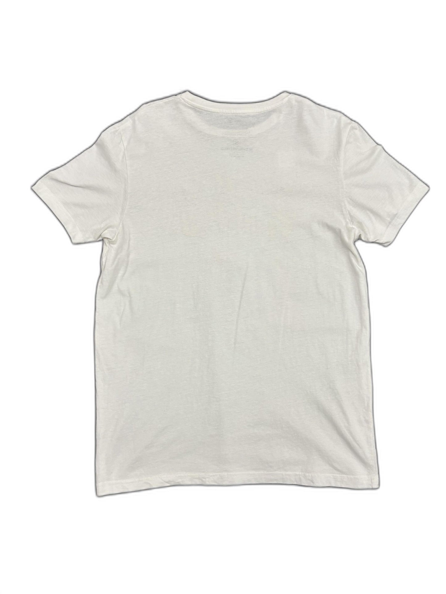 Springfield Street Fighter II White Graphic T-Shirt - S