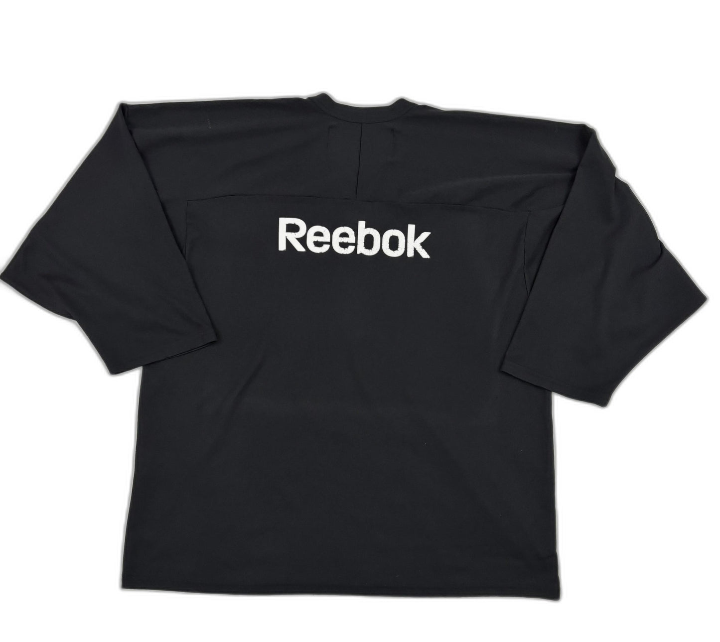 Reebok Oversized Black Ice Hockey Practice Jersey - XL