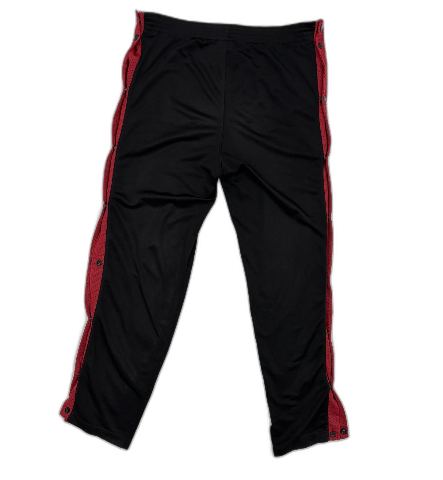 Champion Black Snap Casual Track Pants - M | Waist: 34"
