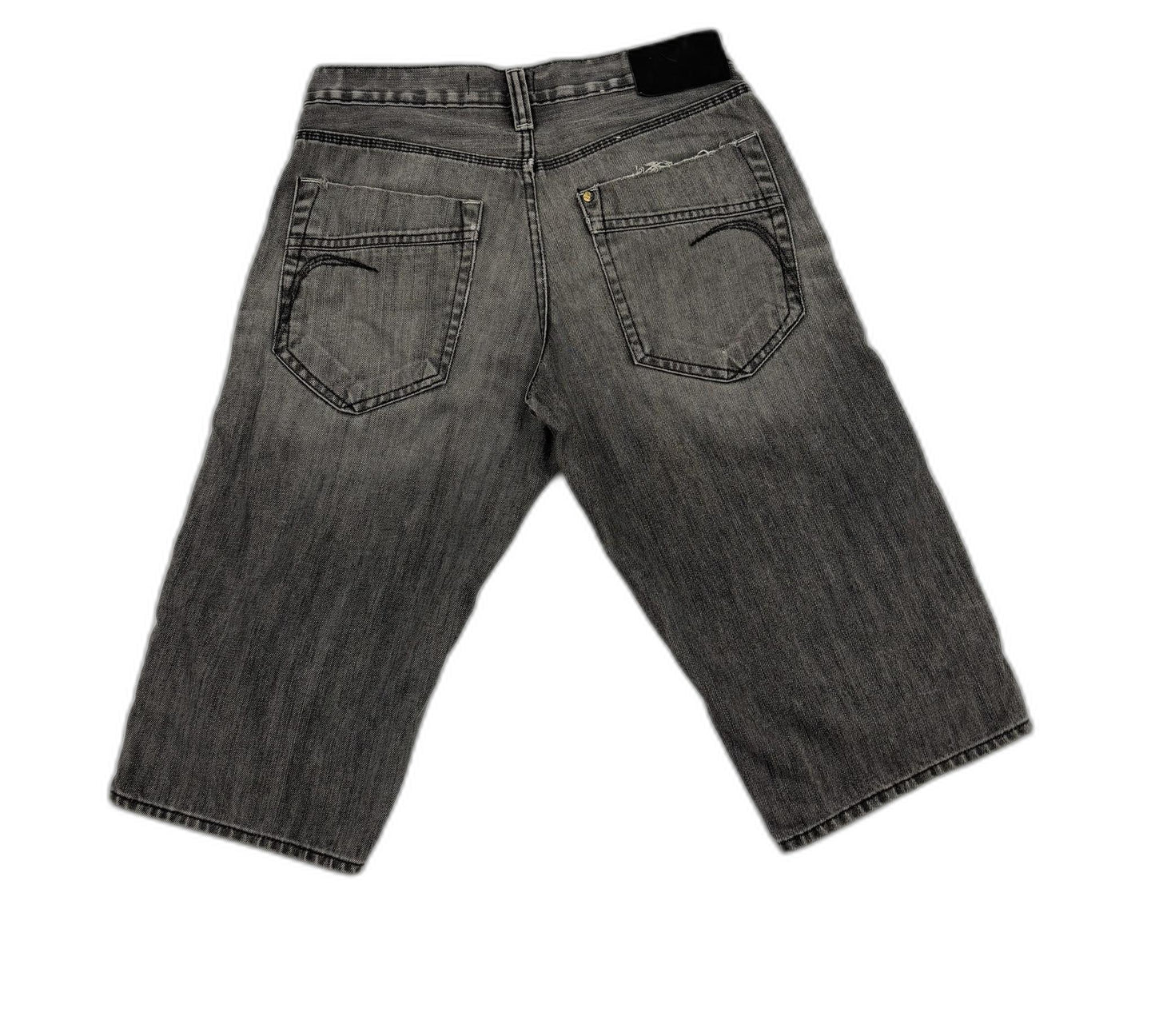 K&M Classic Gray Denim Shorts - M | Waist: 30"