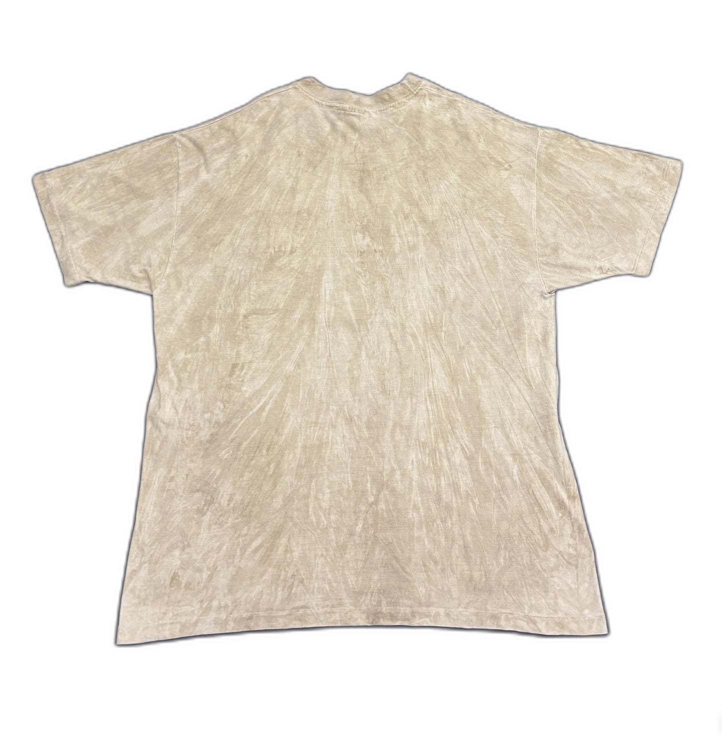 Hanes Beefy-T "Las Vegas" Graphic Beige T-Shirt - XL
