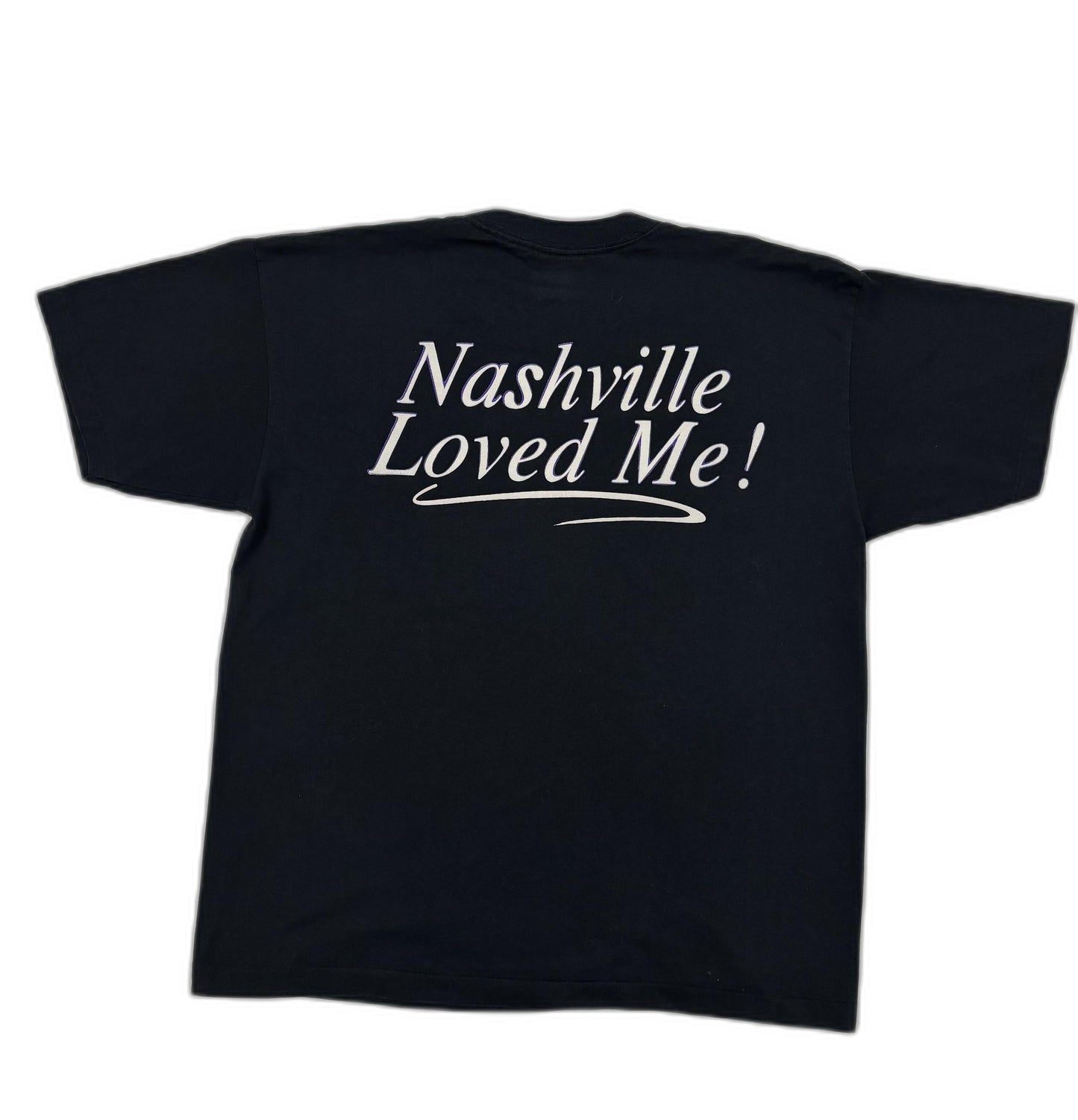 Belton "I Love Nashville" Graphic Black T-Shirt - L