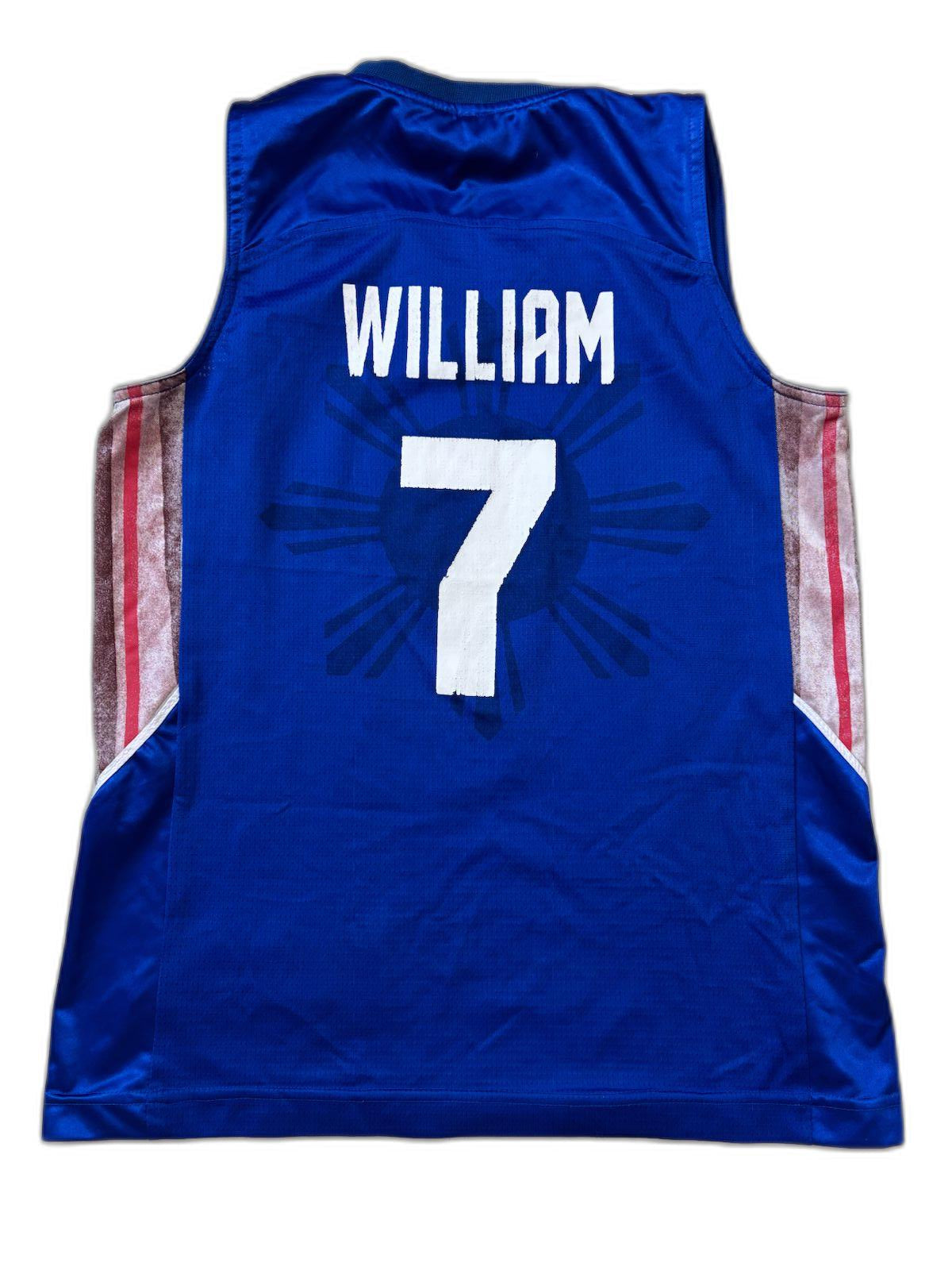 Pilipinas Basketball William # 7 Jersey - L