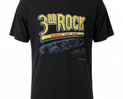 Stanley Desantis Black 3rd Rock From The Sun Vintage Graphic Tee