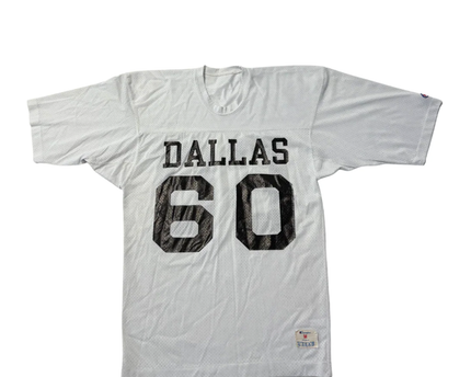 Champion White Dallas 60 Mesh Graphic Jersey