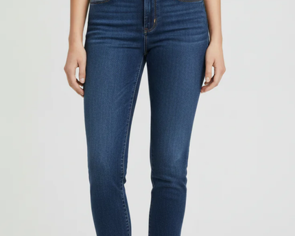 Levi's 721 High Rise Skinny Dark Blue Jeans