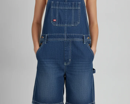 Dickies Blue Denim Utility Overalls
