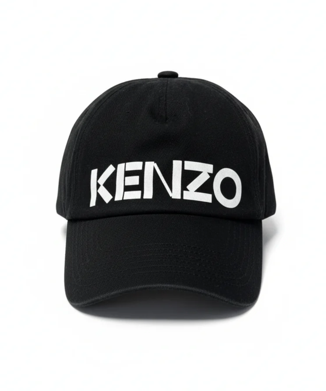 Kenzo Black Logo Baseball Cap