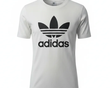 Adidas White Trefoil T-Shirt