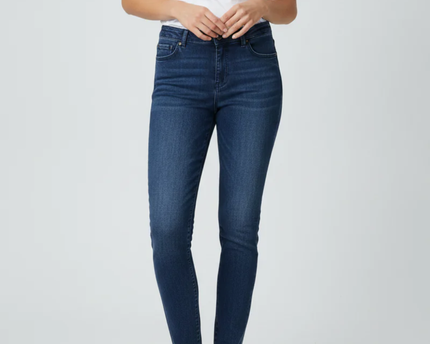 Michael Kors Blue Slim Straight Leg Denim Jeans