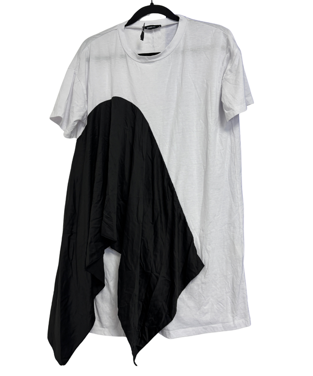 Reserved White Oversized T-Shirt Dress W/Tags