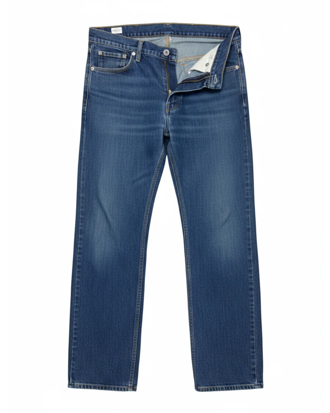 Levi's 501 Blue Straight Leg Jeans