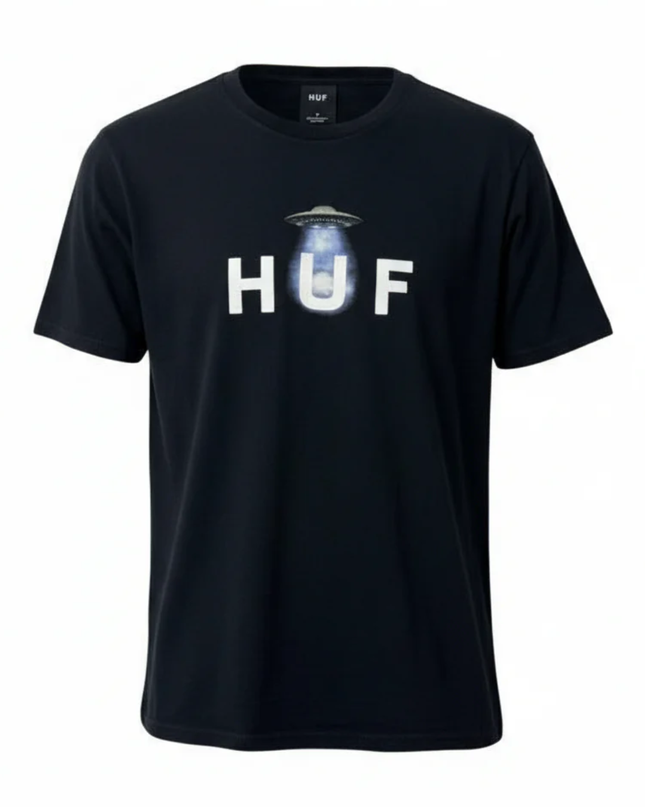 HUF Black UFO Graphic Tee