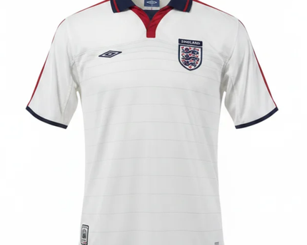 VIntage England 2004-05 Home Jersey