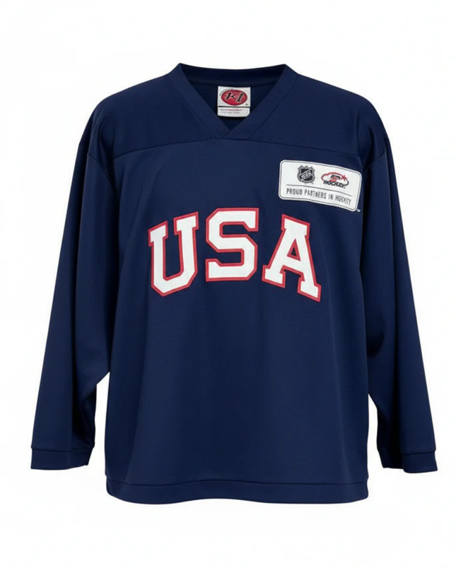 K1 Sportswear Navy Blue USA Hockey Unisex Jersey