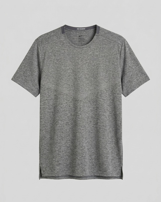 Nike Grey Dri-FIT Running Sports T-Shirt