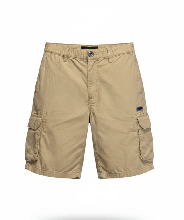 Les Benjamins Khaki Cargo Shorts