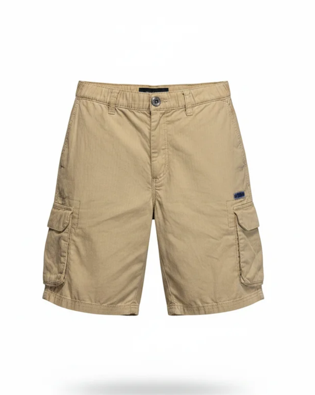 Les Benjamins Khaki Cargo Shorts