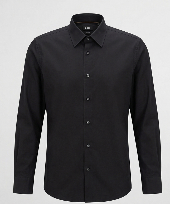 Boss Black Slim Fit Long Sleeve Button-Down Shirt