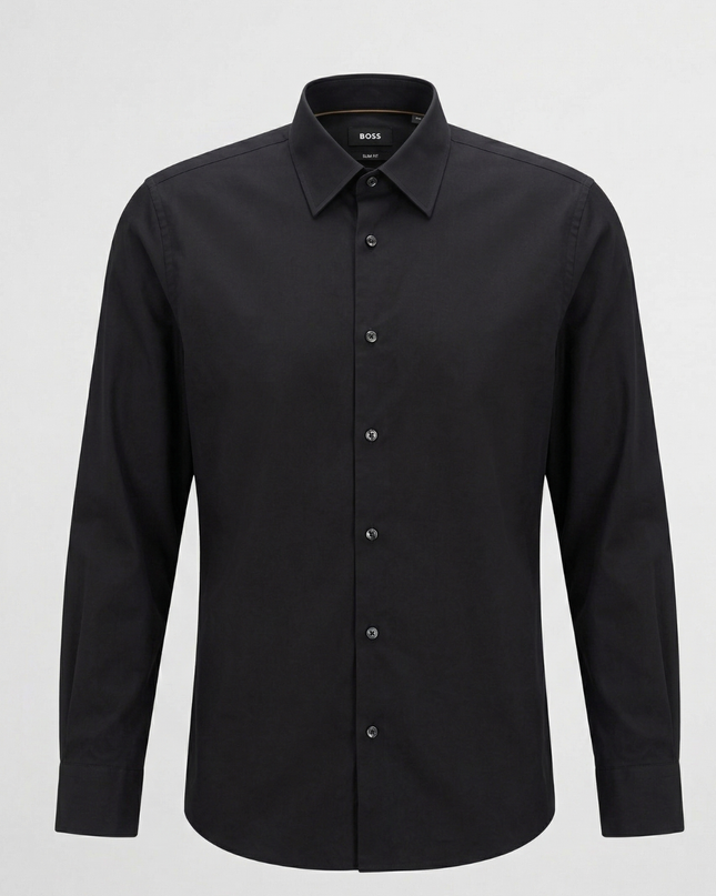 Boss Black Slim Fit Long Sleeve Button-Down Shirt