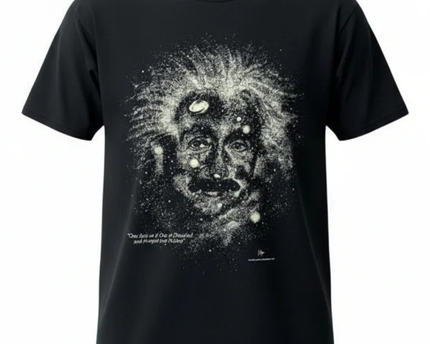 Smithsonian Institution Black Albert Einstein Graphic Tee