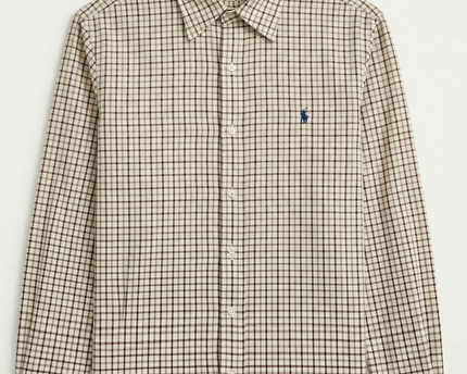 Ralph Lauren Multicolor Checkered Classic Fit Button-Down Shirt