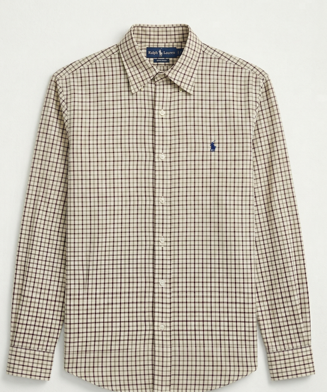 Ralph Lauren Multicolor Checkered Classic Fit Button-Down Shirt