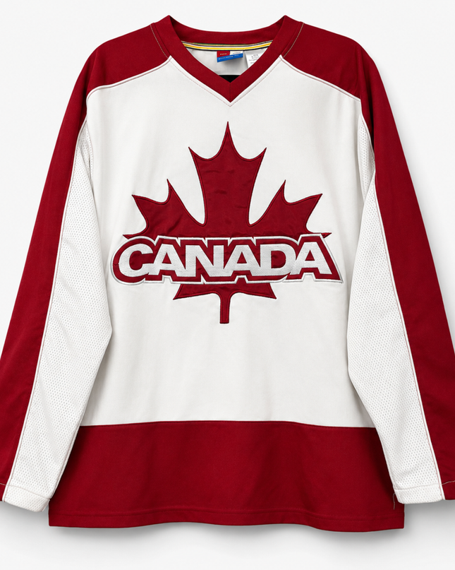 HBC Official Team Canada 2006 Olympic Red/White Jersey