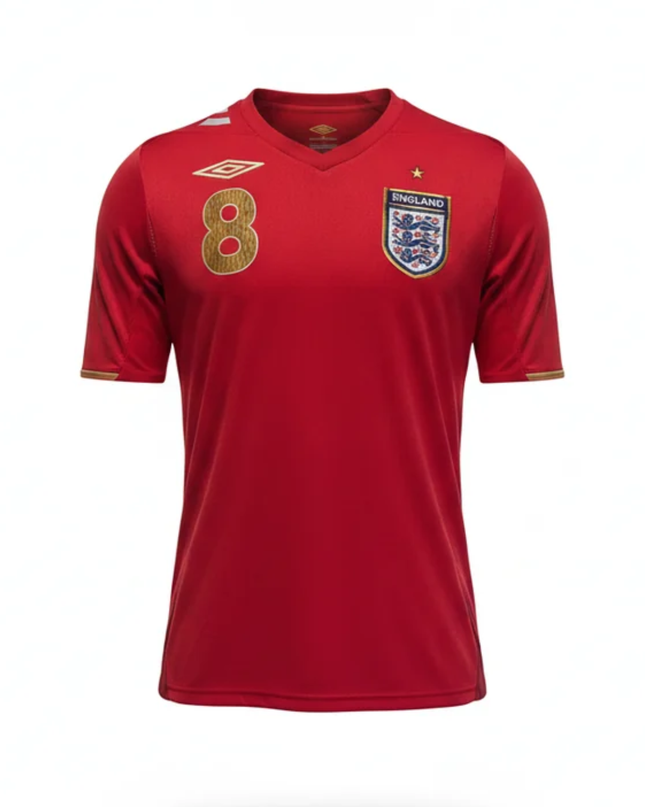 Umbro England Away 2006-08 Lampard #8 Jersey