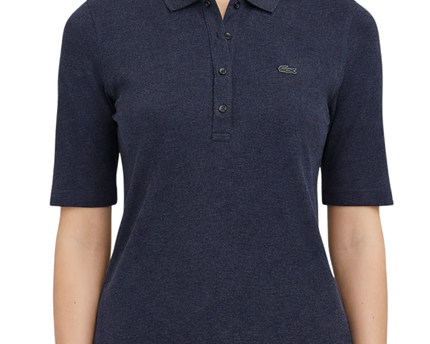 Lacoste Navy Crocodile Slim Polo Shirt