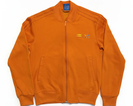 Adidas Orange Trefoil Track Jacket