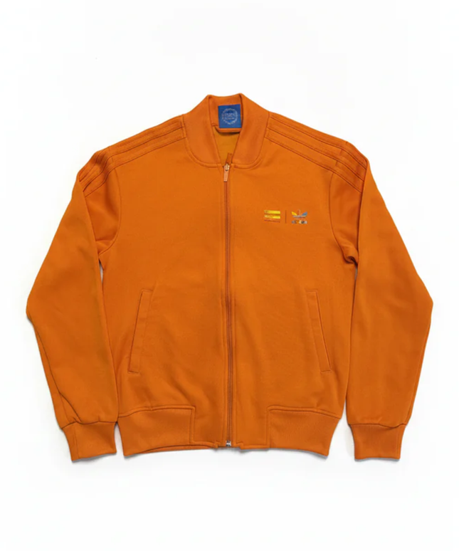 Adidas Orange Trefoil Track Jacket